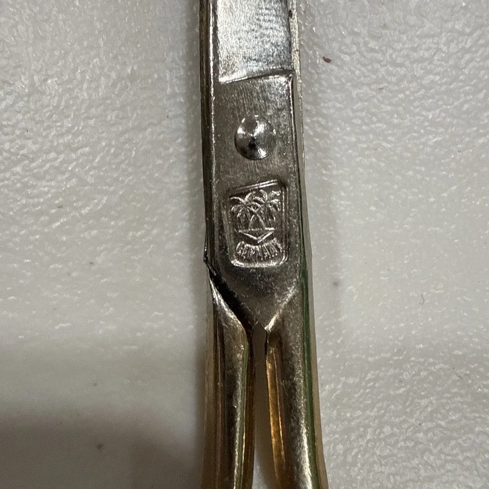 Germany Scissors‎ Set of 4 Pairs Hallmarked with Two Palm Trees Vintage 1950s